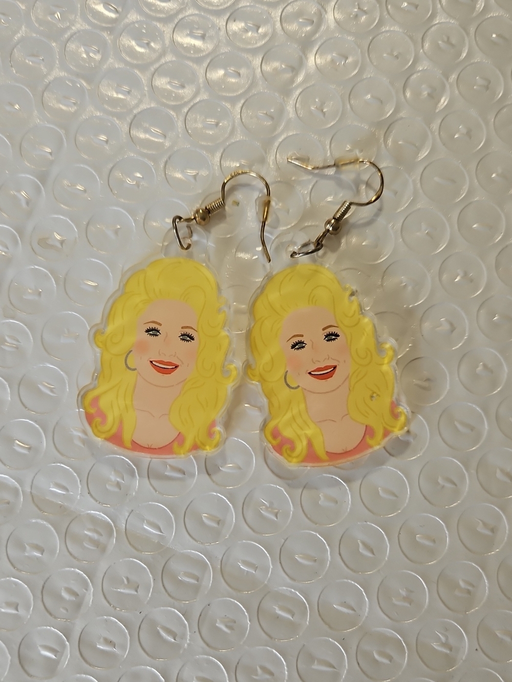 Dolly Parton Drop Earrings